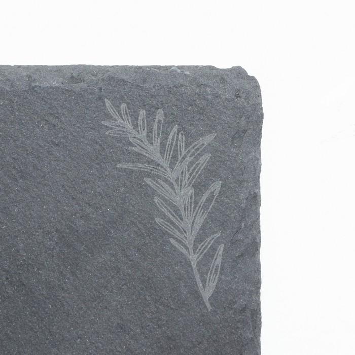 Доска для подачи из сланца «Розмарин S», 20×15 см Доска для подачи из сланца «Розмарин S», 20×15 см