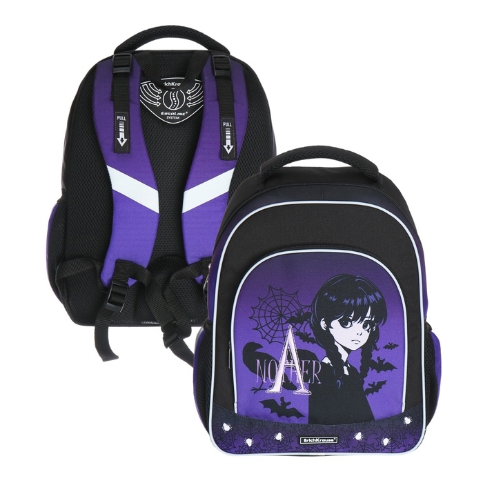 Рюкзак школьный Erich Krause ErgoLine 15L, 39 х 28 х 14 см, эргономичная спинка, Another One 60092 Рюкзак школьный Erich Krause ErgoLine 15L, 39 х 28 х 14 см, эргономичная спинка, Another One 60092