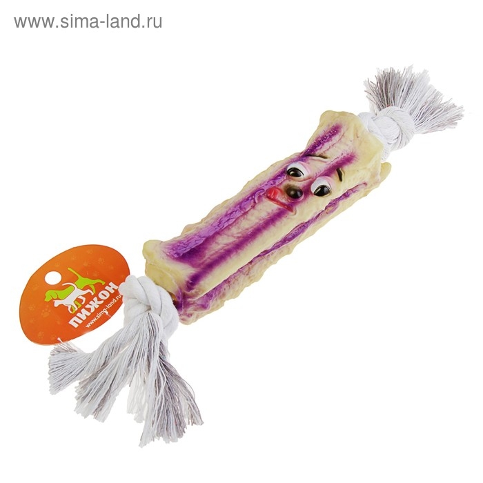 Игрушка на канате  Игрушка на канате "Грустная палка" для собак, 30 см (игрушка 15,5 см)