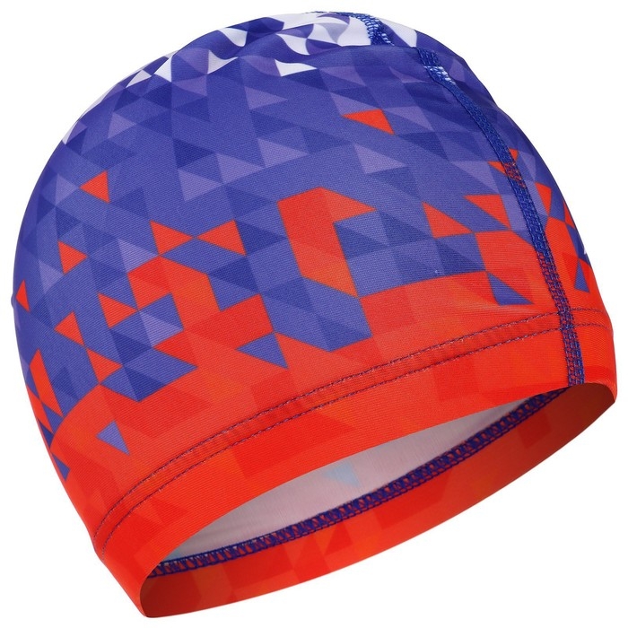 Шапочка для плавания взрослая ONLYTOP Swim, тканевая, обхват 54-60 см Шапочка для плавания взрослая ONLYTOP Swim, тканевая, обхват 54-60 см