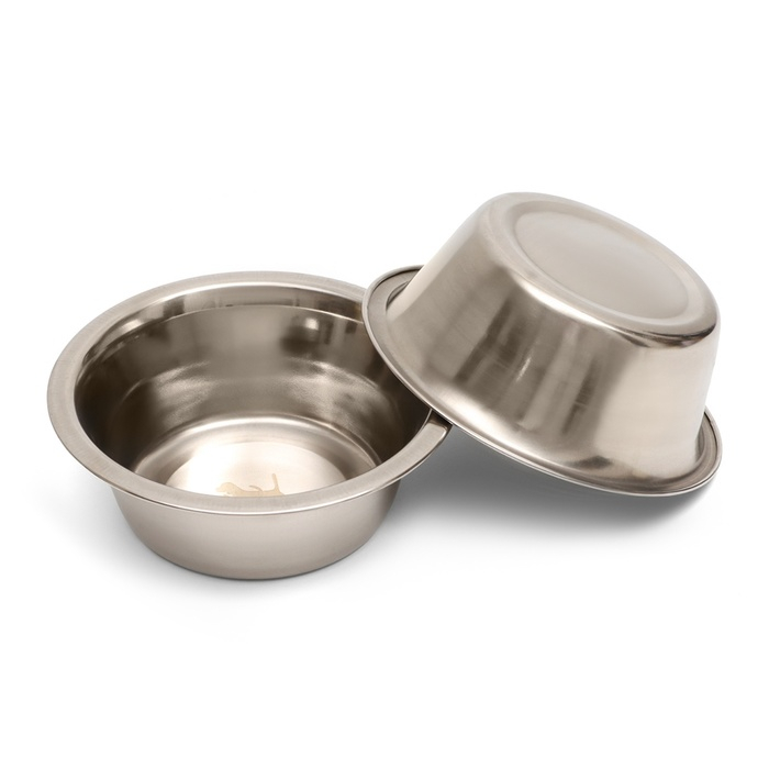 Набор из 2 мисок на подставке, 2 х 350 мл Набор из 2 мисок на подставке, 2 х 350 мл