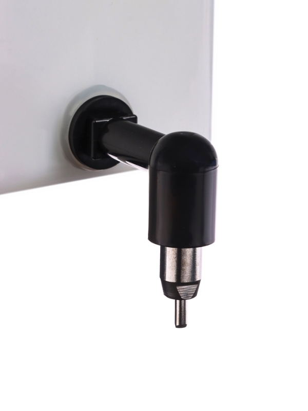 Навесная поилка ниппельная, бутылка 18 х 8 см, пластик, металл Навесная поилка ниппельная, бутылка 18 х 8 см, пластик, металл