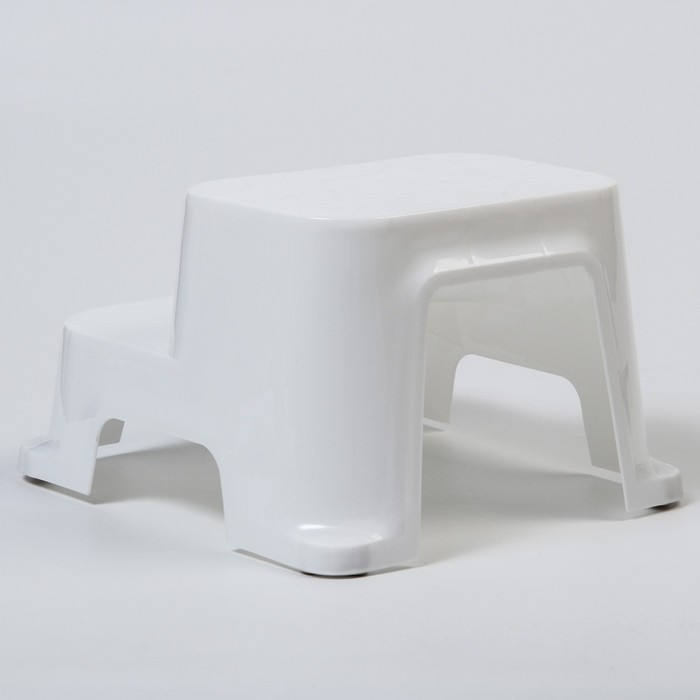 Табурет-подставка детский, цвет белый