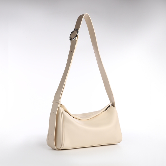 Сумка женская кросс-боди, на молнии, цвет бежевый Сумка женская кросс-боди, на молнии, цвет бежевый