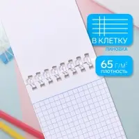 Блокнотик Hatber &laquo;Сладкое настроение&raquo;, А7, 40 листов, на гребне, обложка из мелованного картона, блок офсет