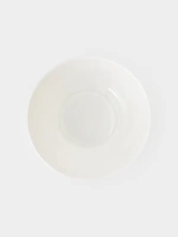 Салатник Avvir Carve, 430 мл, d=14 см, стеклокерамика, белый