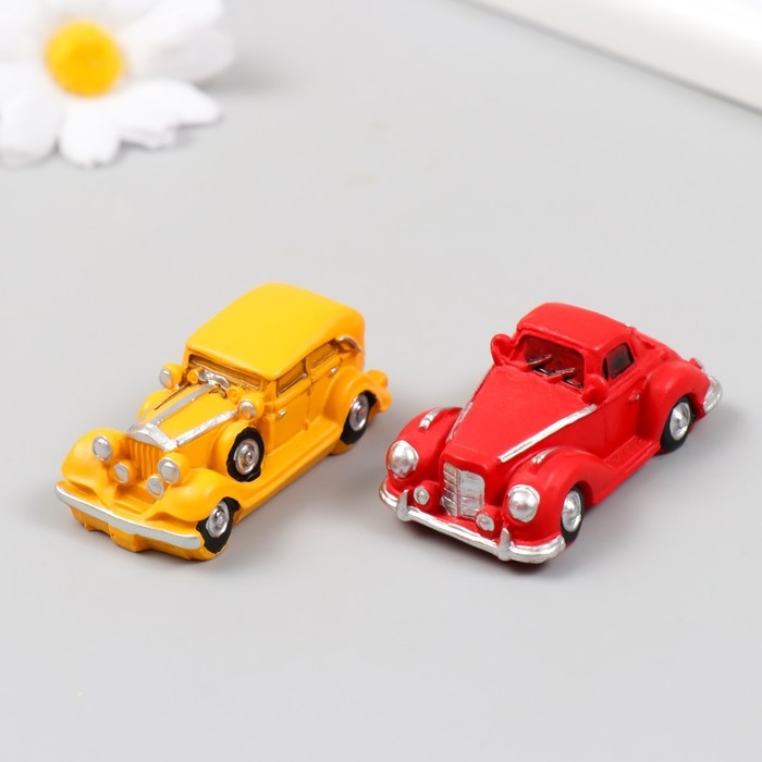 Фигурка для флорариума полистоун  Фигурка для флорариума полистоун "Ретро автомобиль" МИКС 5,5х3х2 см