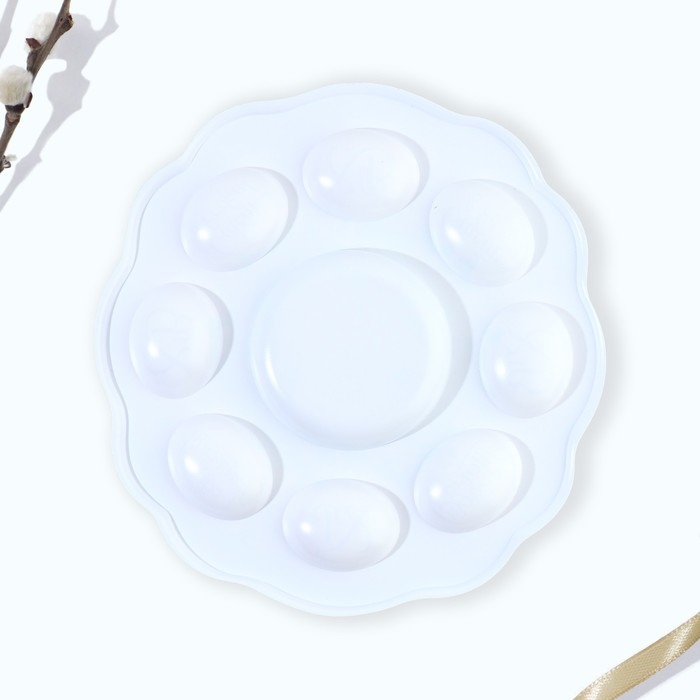 Пасхальная подставка на 8 яиц и кулич «Цыплята в цветах» на пасху, 24 х 25 см. Пасхальная подставка на 8 яиц и кулич «Цыплята в цветах» на пасху, 24 х 25 см.