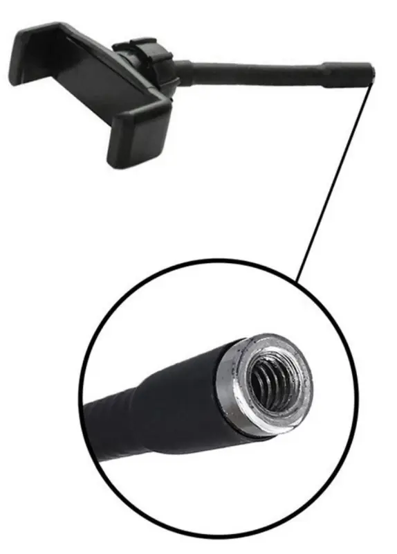 Гибкий держатель для телефона (внутренняя резьба) mini UFH-04 ISA (12см) (200 шт./кор)
