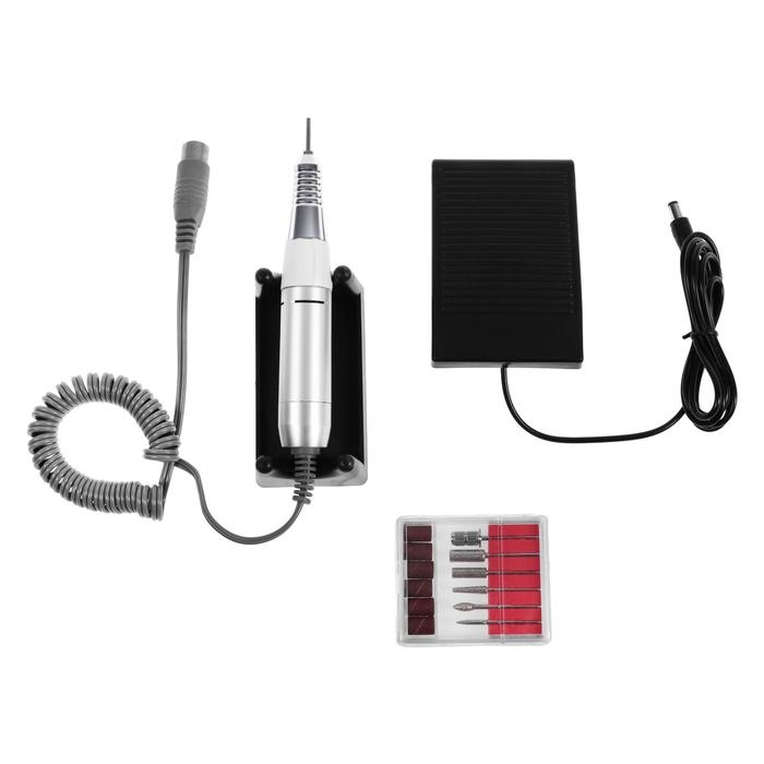 Аппарат для маникюра и педикюра TNL Power Step, 25 000 об/мин, 30 Вт, белый Аппарат для маникюра и педикюра TNL Power Step, 25 000 об/мин, 30 Вт, белый