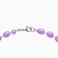 Бусы детские Выбражулька «Бант», граненые бусины, 40 см, цвет сиреневый Бусы детские Выбражулька «Бант», граненые бусины, 40 см, цвет сиреневый