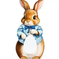 Коробка для яйца на Пасху &laquo;Зайка&raquo;, 5.9&times;28.9 см
