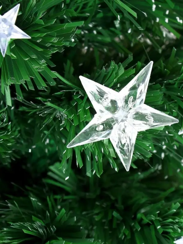 Ёлка светодиодная &laquo;Галактика&raquo; 180 см, диаметр нижнего яруса 90 см, 220 ПВХ веток, мигание, свечение белое/синие