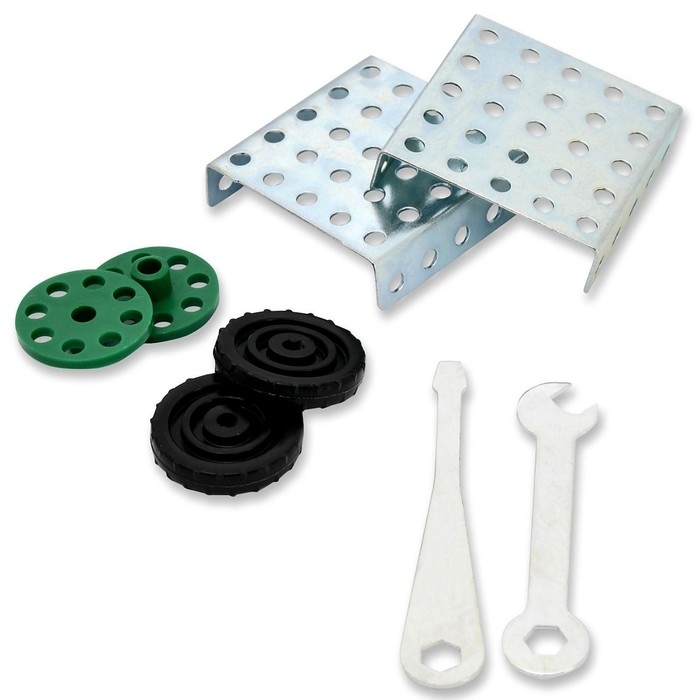 Конструктор металлический «10К» для уроков труда №1, 130 деталей Конструктор металлический «10К» для уроков труда №1, 130 деталей