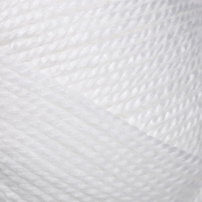 Пряжа для вязания спицами, крючком ALIZE, Extra, 100% акрил, 220 м/100 г, (55 белый)