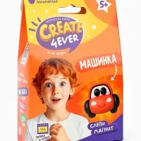 Магнит из полимерной глины своими руками &laquo;Гонки&raquo;, набор для творчества
