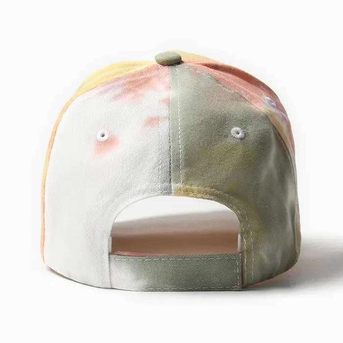 Кепка женская MINAKU Tie-dye, оранжевая, розовая, размер 54-56