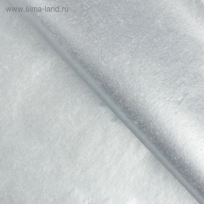 Бумага тишью, серебристый, 50 см × 66 см