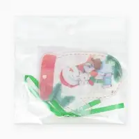 Елочная игрушка, акрил, с голографией, 4.7&times;6 см &laquo;Варежка. Козочка&raquo;