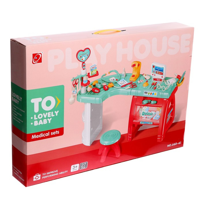 Игровой модуль на ножках «Врачебный кабинет» Игровой модуль на ножках «Врачебный кабинет»