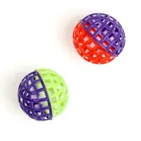 Бадминтон детский, 2 ракетки - 41.2&times;18.6 см, 2 мяча - d=5.5 см, МИКС