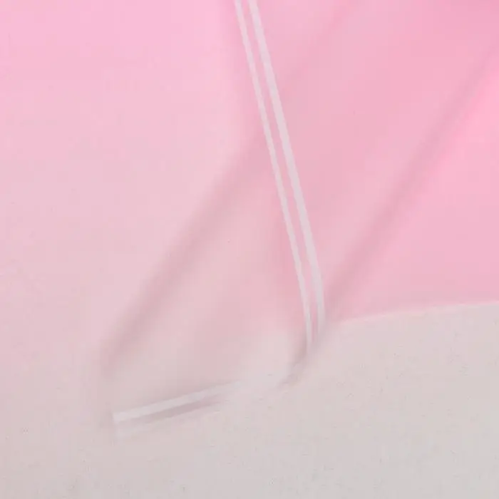 Плёнка матовая «Линия градиента» светло - розовый, 0.58×0.58 м