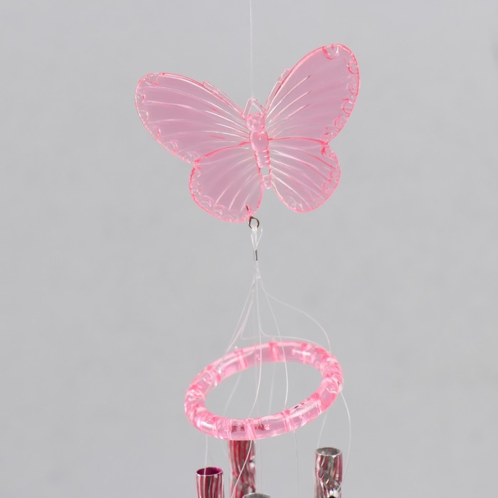 Музыка ветра пластик Музыка ветра пластик "Бабочка" 4 трубки 40 см