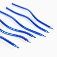 Свечи для торта &laquo;Серпантин&raquo;, 6 шт, синие