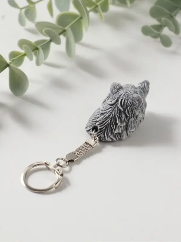 Брелок "Голова медведя" (3 вида), 5,5см