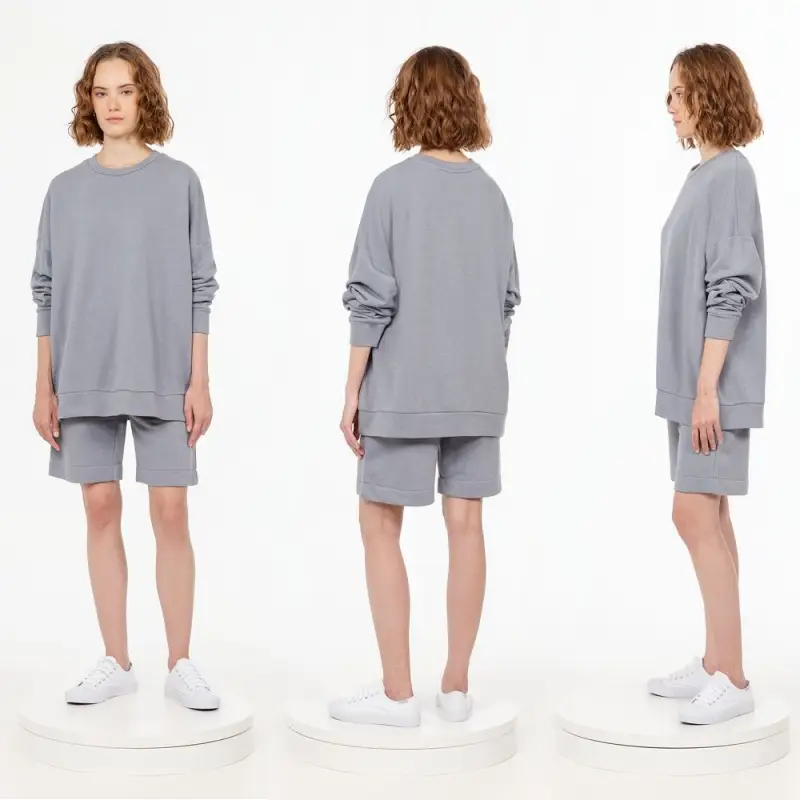 Свитшот унисекс S2, серый, размер XS/S Свитшот унисекс S2, серый, размер XS/S