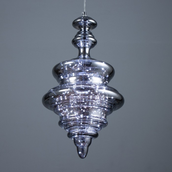 Светильник BayerLux "Гертруда" LED 15Вт 6000К дымчатое стекло 30х30х45-145см