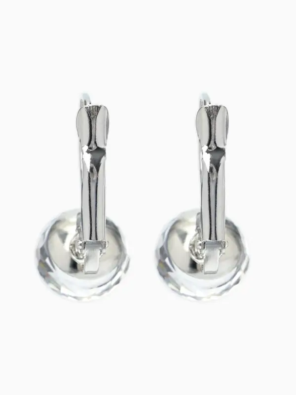 Серьги со стразами &laquo;Радужный день&raquo;, шарик гранёный, миксы