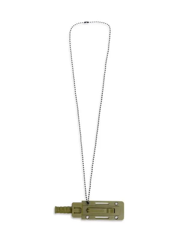 Нож-брелок &laquo;Аркелл&raquo;, 9 см, клинок 50 мм/1.5 мм, зеленый