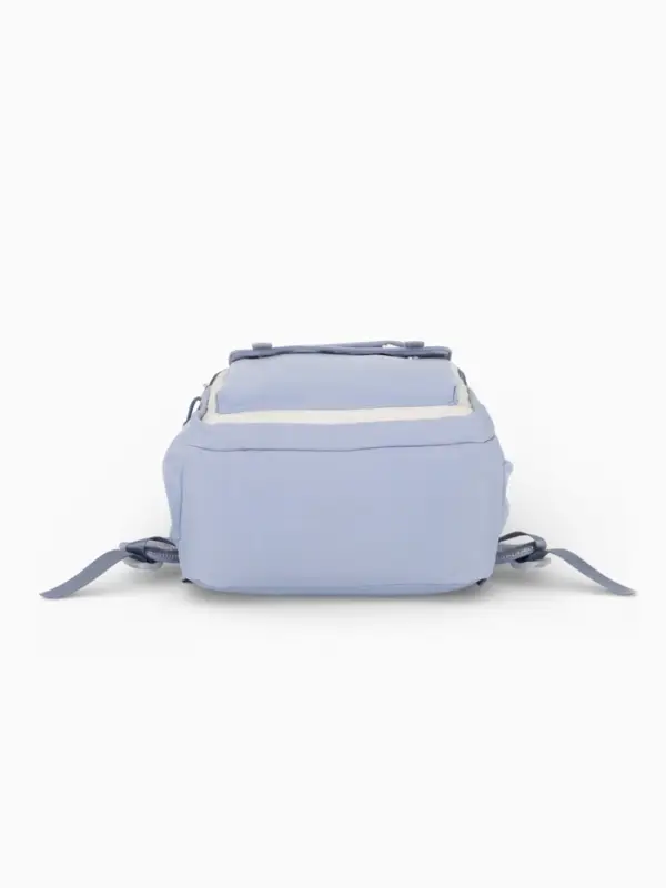 Рюкзак 31*14*44 см, 2 отд. 3 н/карм+пенал, Комби голуб/бел