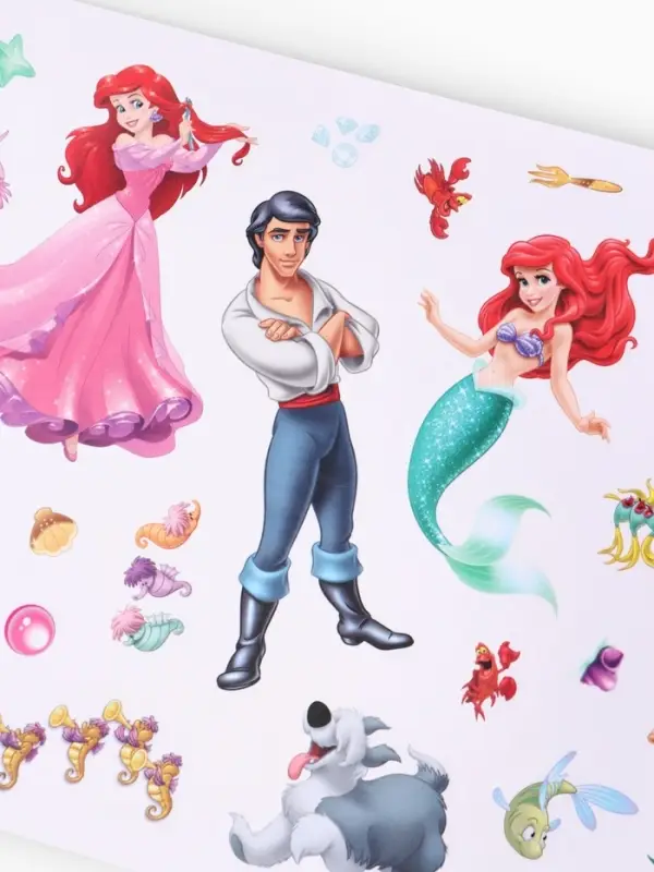 Наклейки в альбоме &laquo;Мир принцесс и чудес&raquo;, А5, 12 стр.