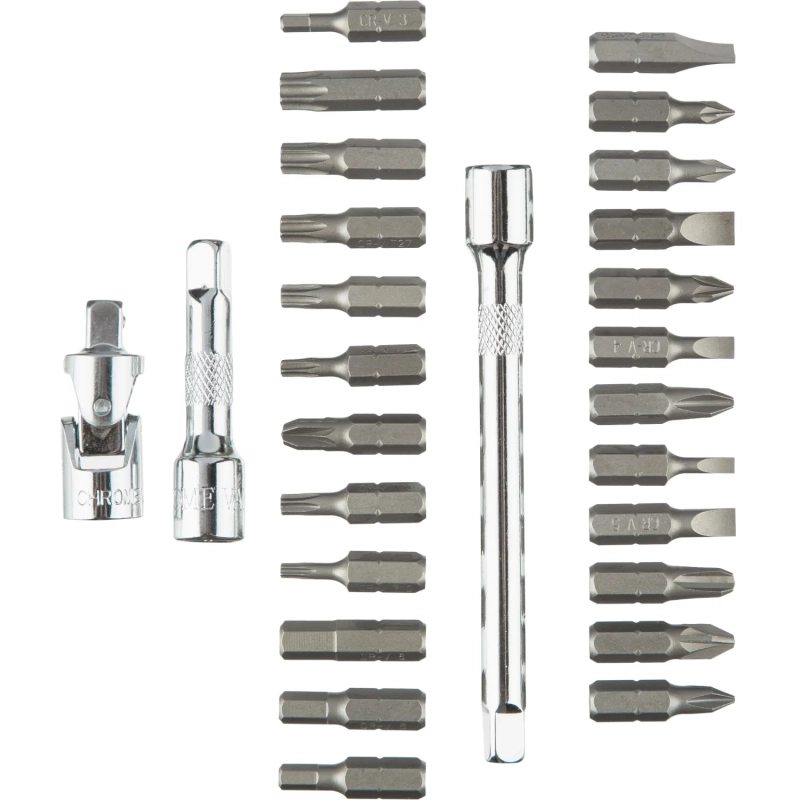 Отвертка с набором бит, 40 предметов Topfort (9113140)