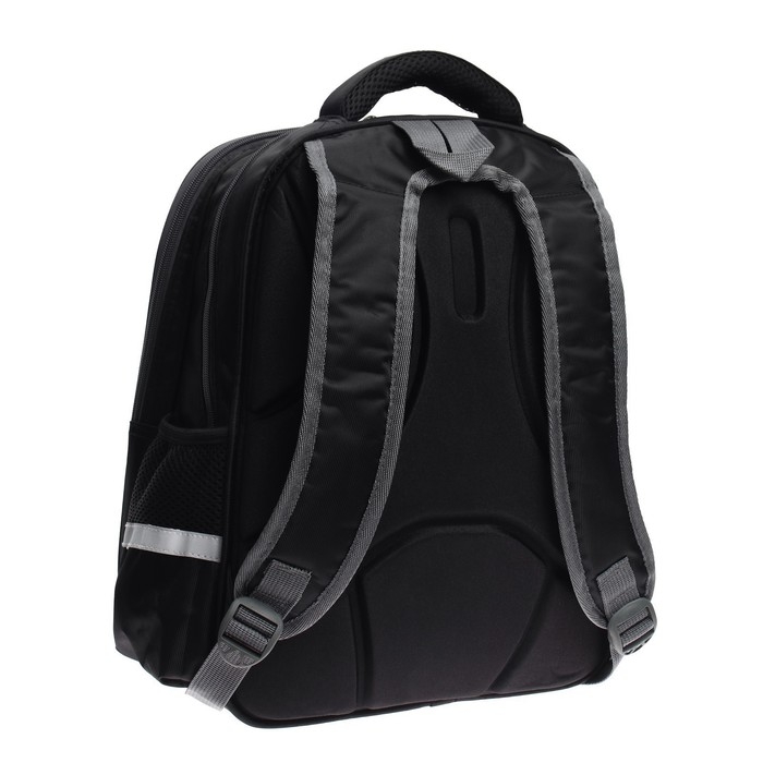 Рюкзак каркасный Calligrata, 39 х 30 х 14 см, Рюкзак каркасный Calligrata, 39 х 30 х 14 см, "Чёрный "Стиль"