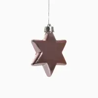 Ёлочные игрушки &laquo;Джоан&raquo;, новогодние, набор 10 шт., розово-зелёный