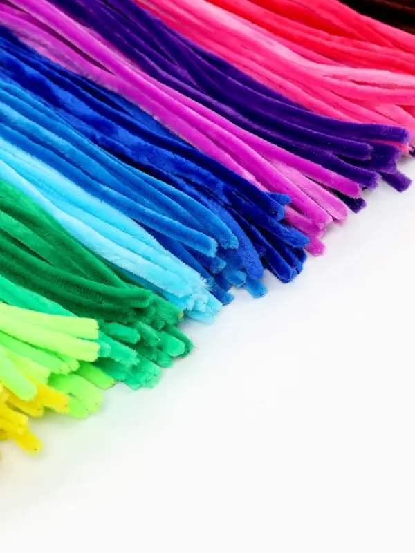 Синельная проволока, набор 200 шт, размер 1 шт 30х0,8 см, 20 цветов Синельная проволока, набор 200 шт, размер 1 шт 30х0,8 см, 20 цветов