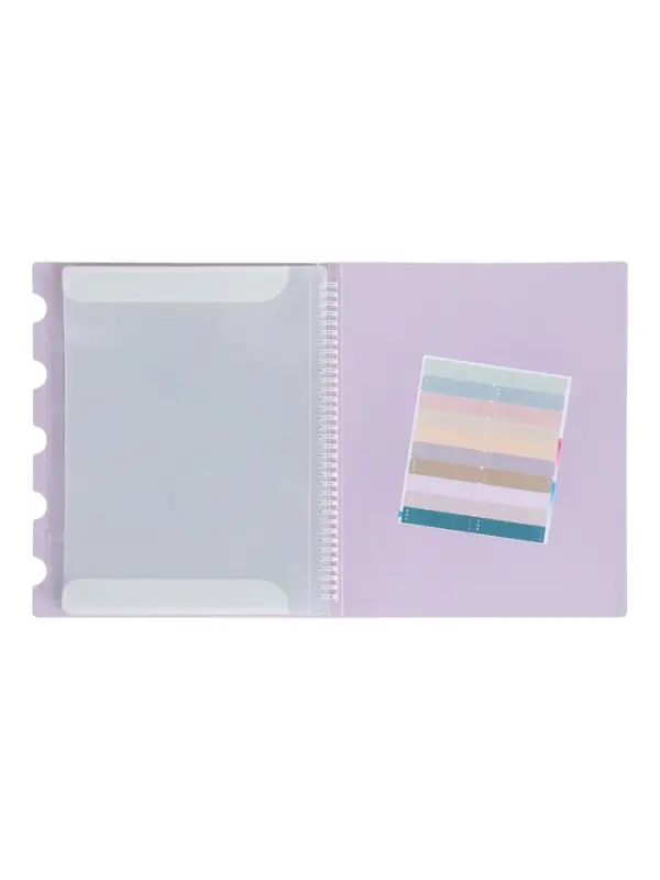 Нотная папка - 20 файлов 40 листов фиолетовая