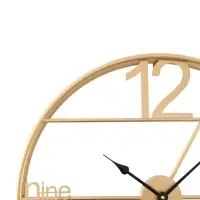 Часы настенные интерьерные &laquo;Ектон&raquo;, серия: Лофт, металл, бесшумные, плавный ход, d=59 см, от батарейки 1&times;АА