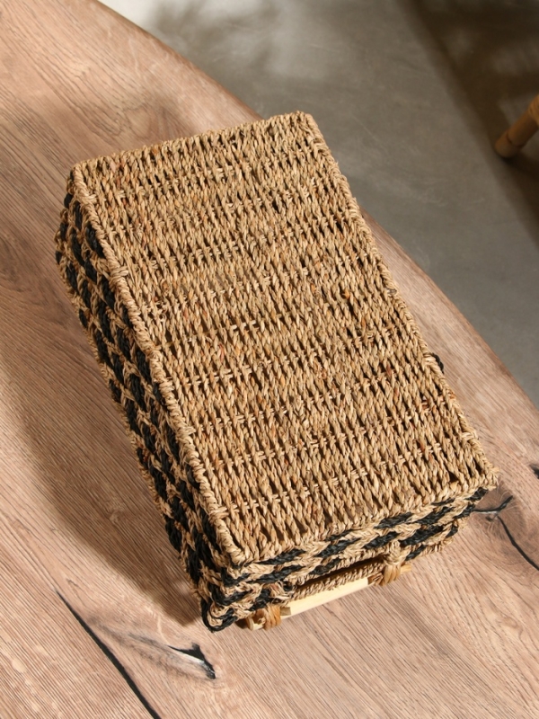 Корзина плетеная 36х20х15 см, сиграсс