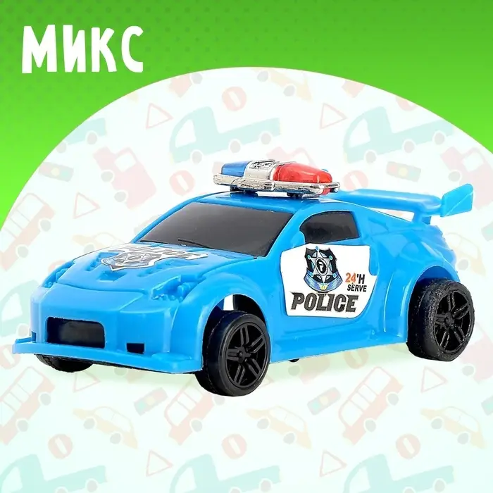 Машина «Дорожный патруль», МИКС Машина «Дорожный патруль», МИКС
