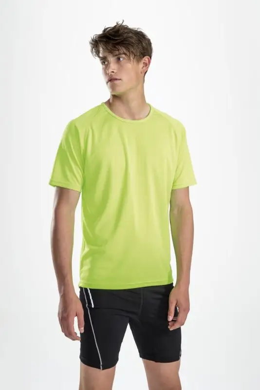 Футболка унисекс Sporty 140 оранжевый неон, размер XXs Футболка унисекс Sporty 140 оранжевый неон, размер XXs