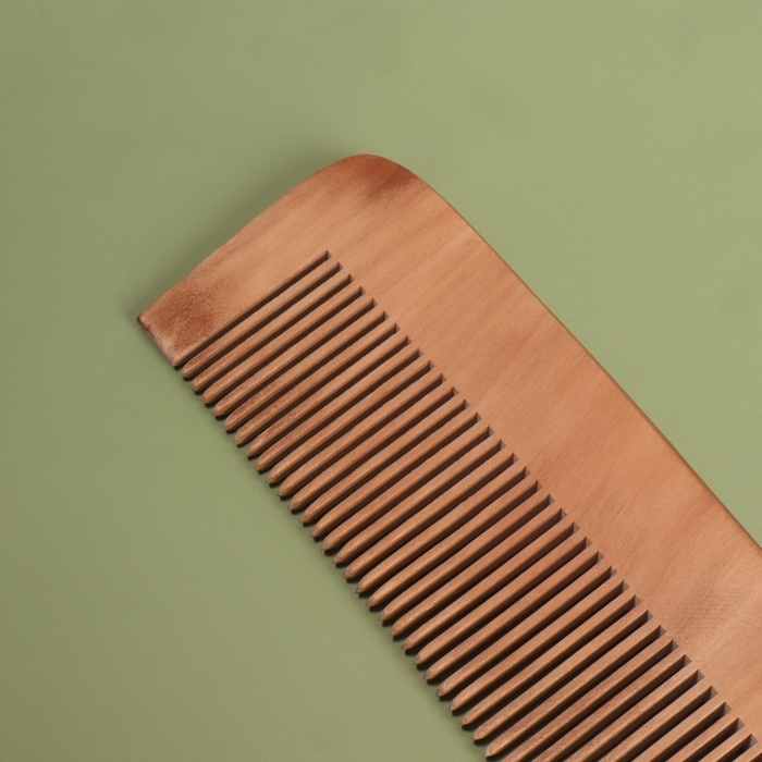 Расчёска - гребень, 16,5 × 5 см, цвет «тёмное дерево» Расчёска - гребень, 16,5 × 5 см, цвет «тёмное дерево»