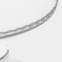 Подставка для торта Paşabah&ccedil;e Patisserie, с крышкой, для ножке, стекло, прозрачная