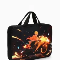 Папка для труда, А4, текстильная, 35&times;27&times;7 см &laquo;Аниме мото&raquo;