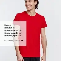 Футболка мужская Pioneer Men, красная, размер XS