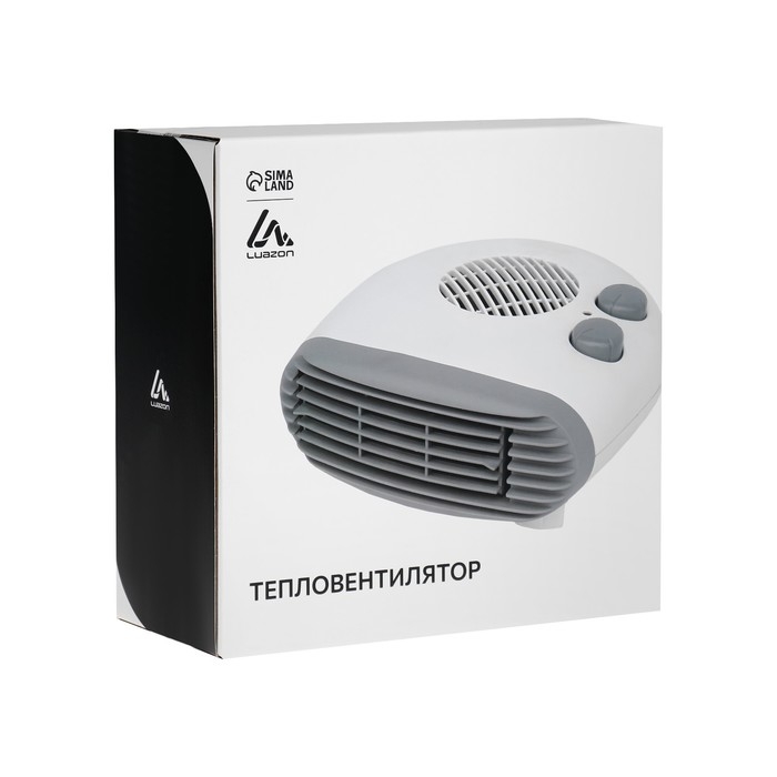 Тепловентилятор Luazon LTO-06, напольный, 2000 Вт, 2 режима, до 20 м², белый Тепловентилятор Luazon LTO-06, напольный, 2000 Вт, 2 режима, до 20 м², белый