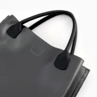 Ручки для сумки, пара, 44 &plusmn; 1&times;1 см, цвет чёрный
